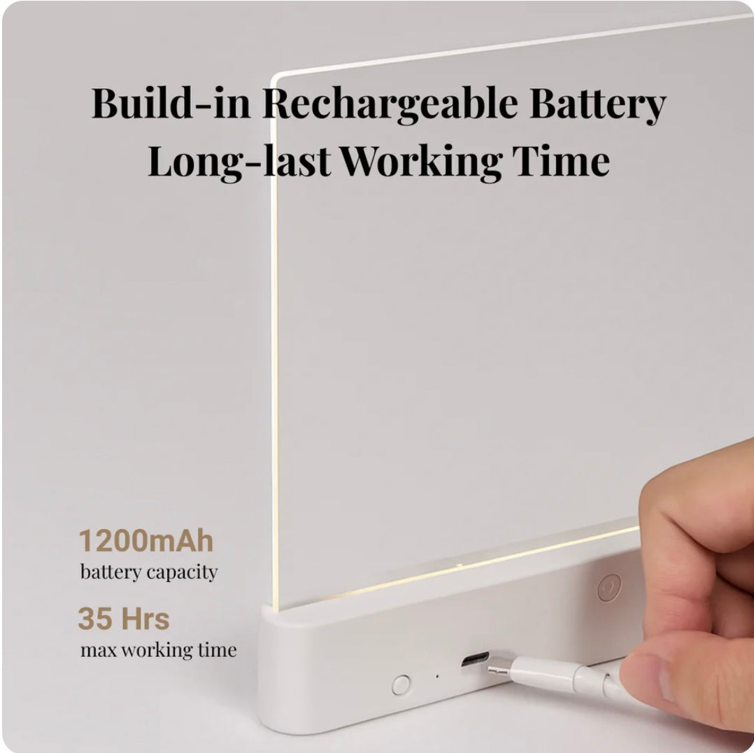 LED Reading screen for Nighttime